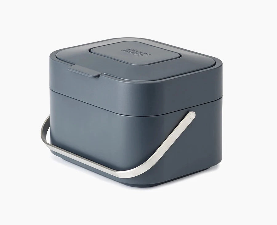 Stack 4L Food Waste Caddy Grey Joseph Joseph UK - Main Image