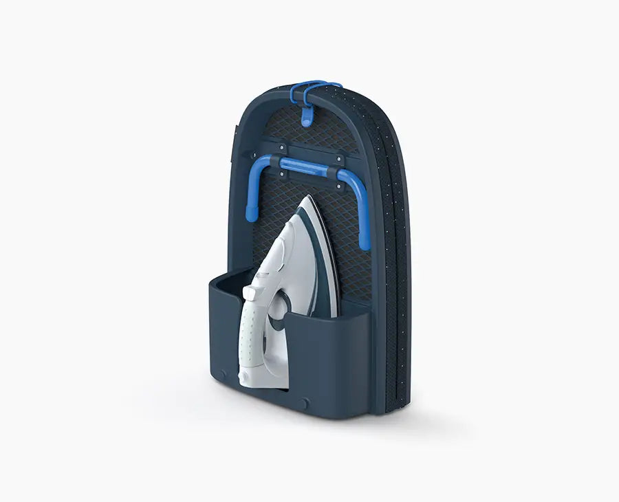 Compact Folding Ironing Board Blue | Joseph Joseph UK