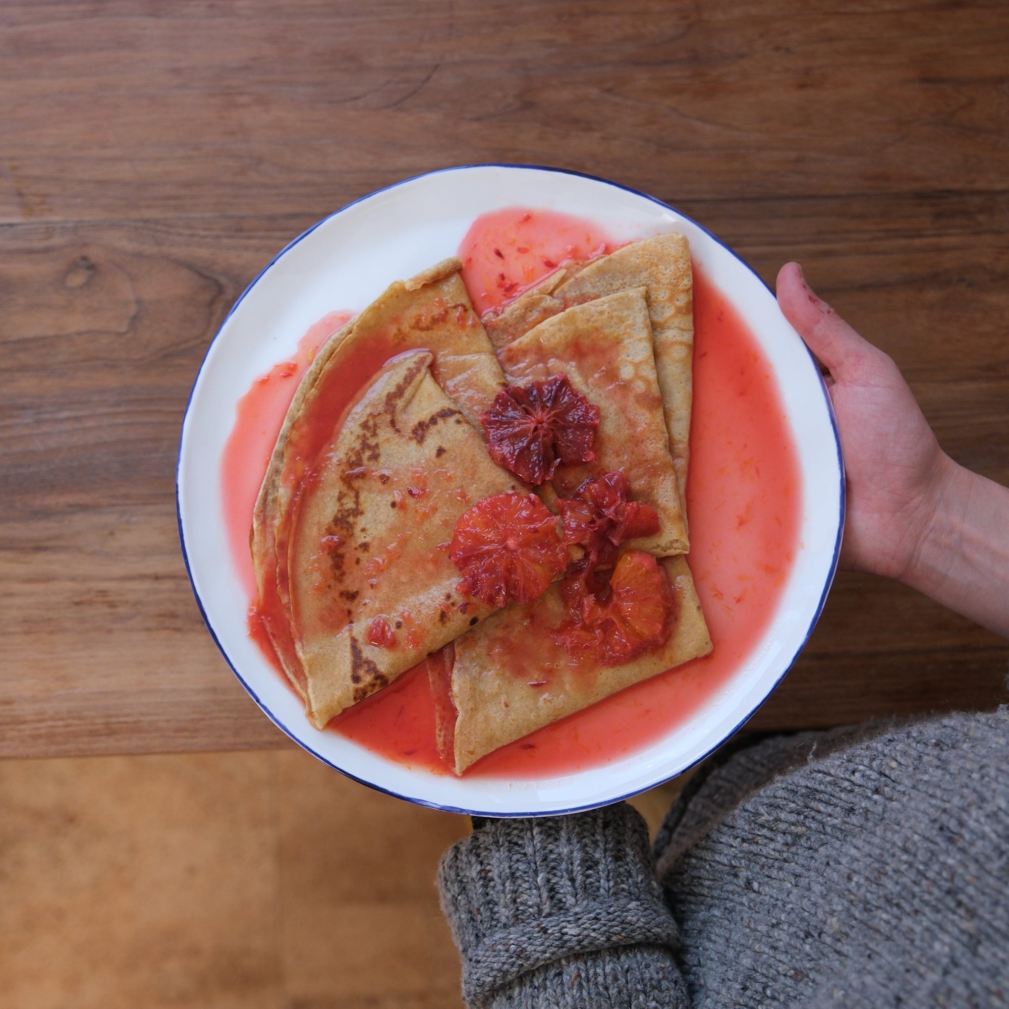 Blood Orange Syrup Pancakes | Joseph Joseph UK