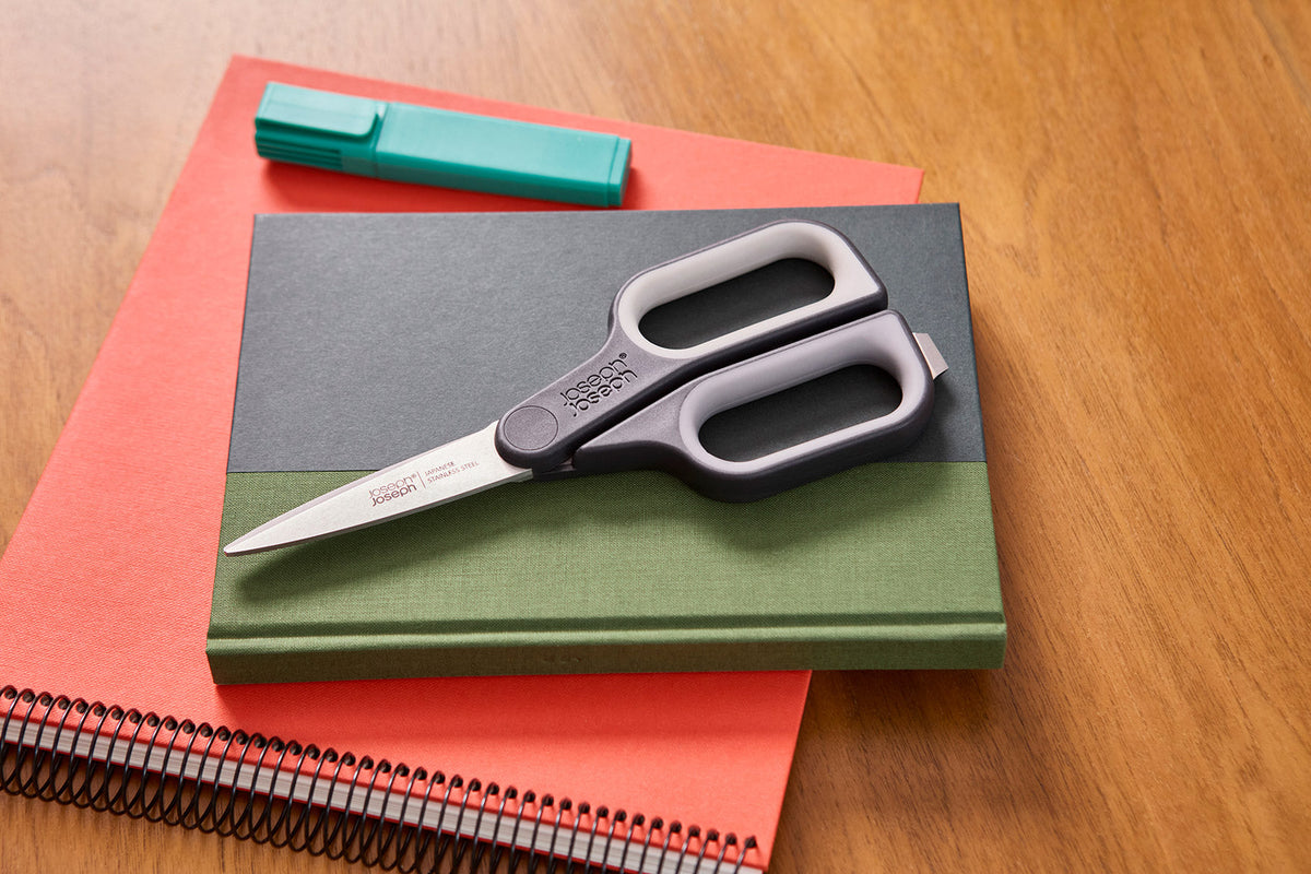Push Cut Scissors Scissors with Box Cutter PlusCut™ | Joseph Joseph UK