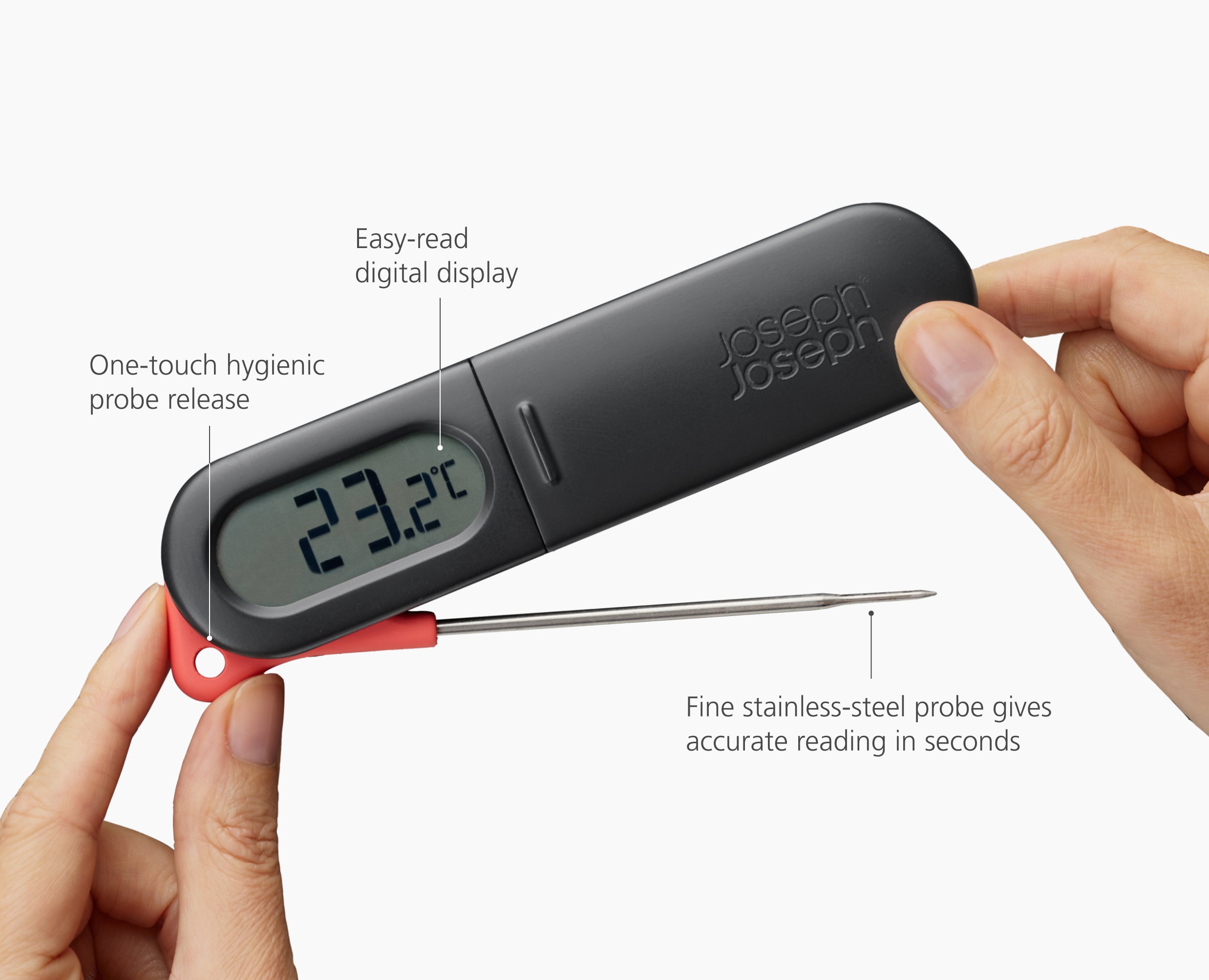 Digital Meat Thermometer ThermaPoint | Joseph Joseph UK