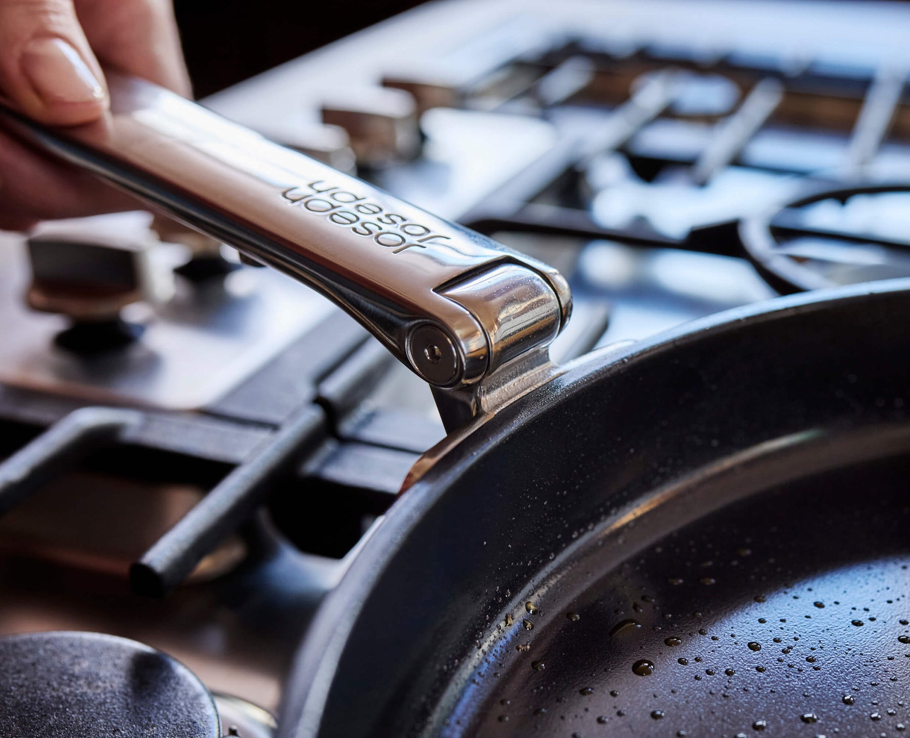 Space Steel Folding Handle Non-Stick 24cm Frying Pan