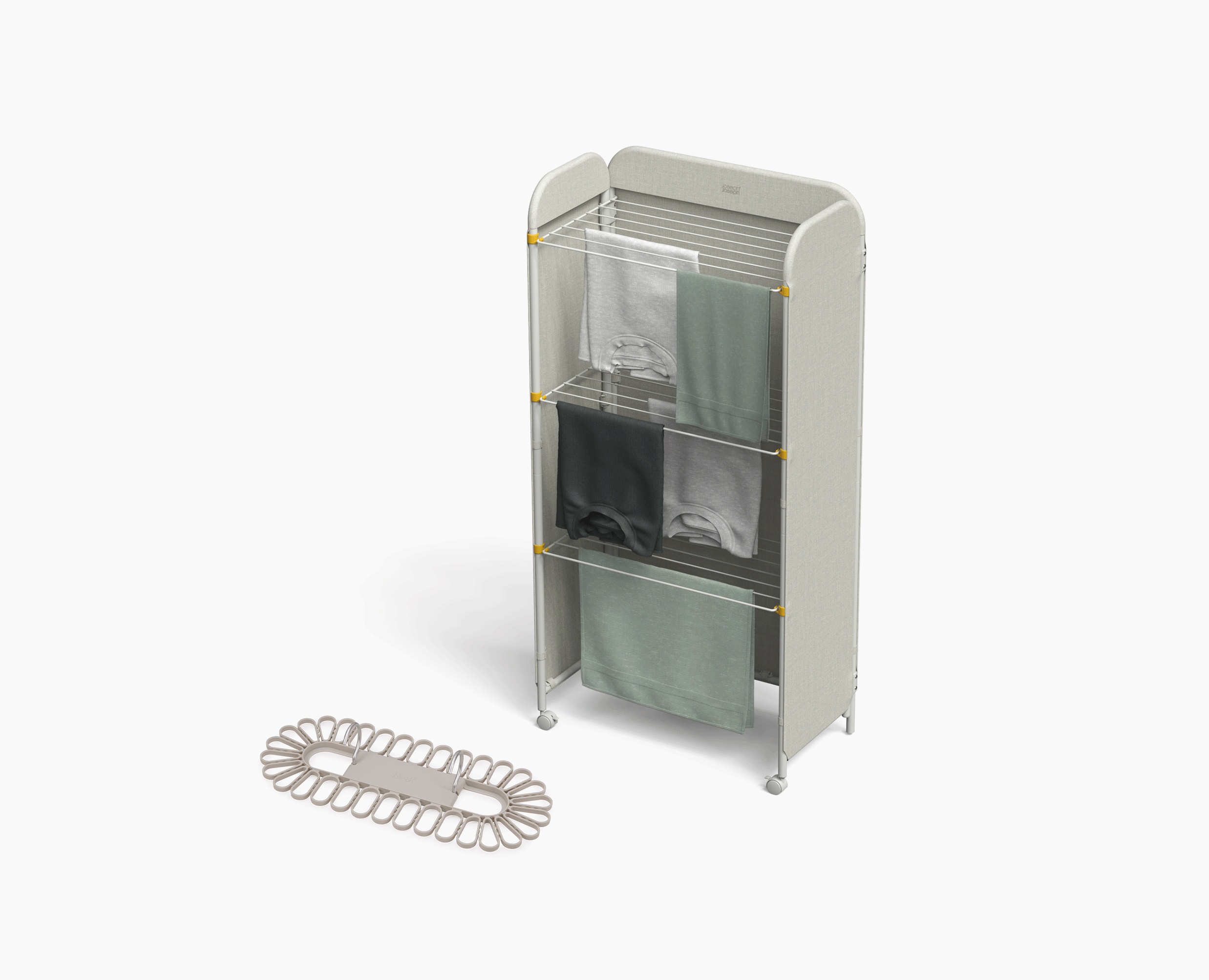 2-piece Clothes Airer Set