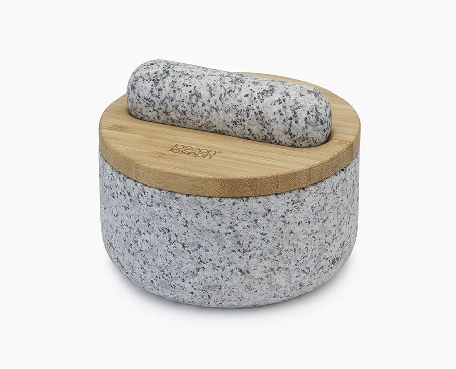 Dash™ Pestle &amp; Mortar with Bamboo Lid - 20176 - Image 1