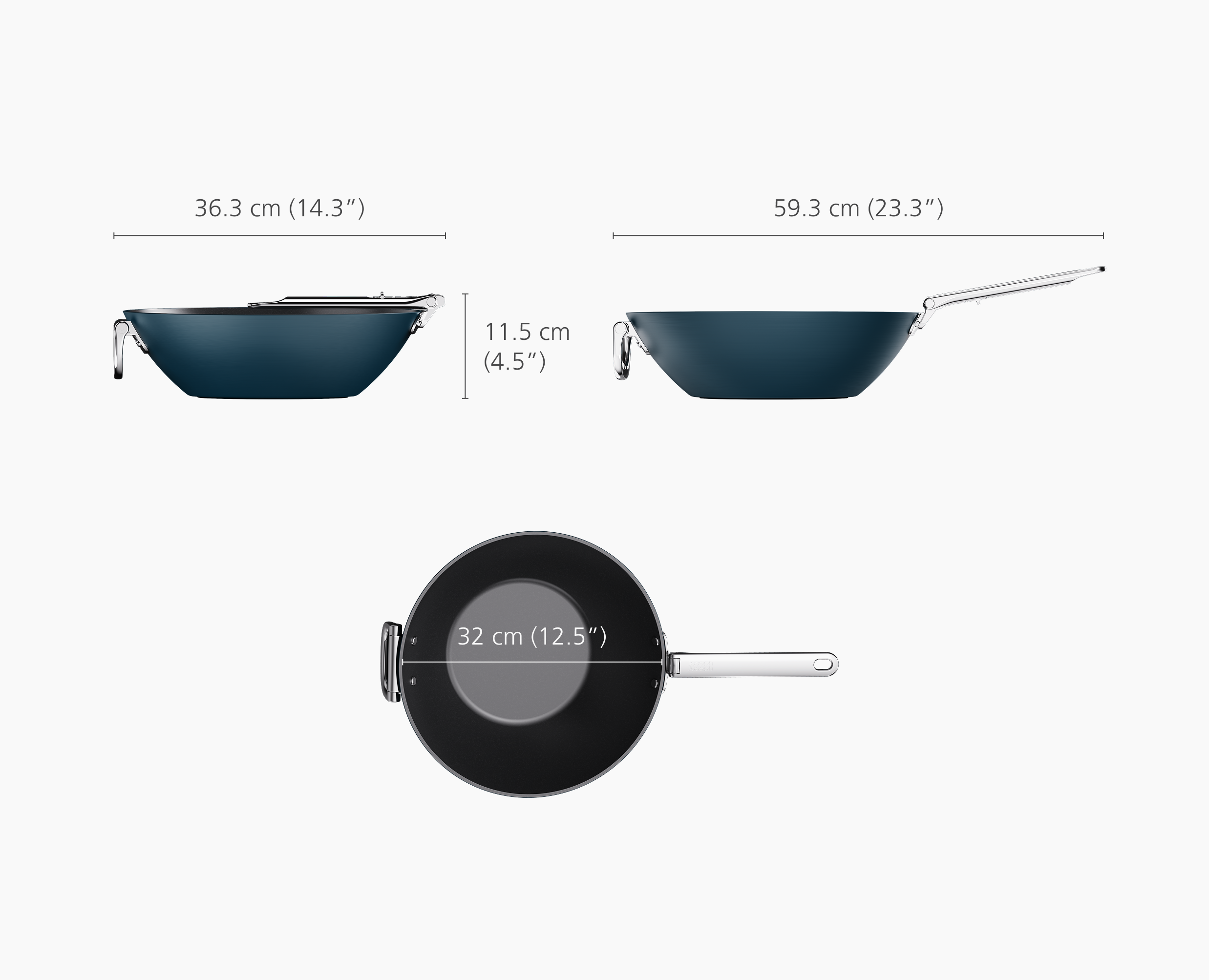 Space Wok &amp; Utensil Set