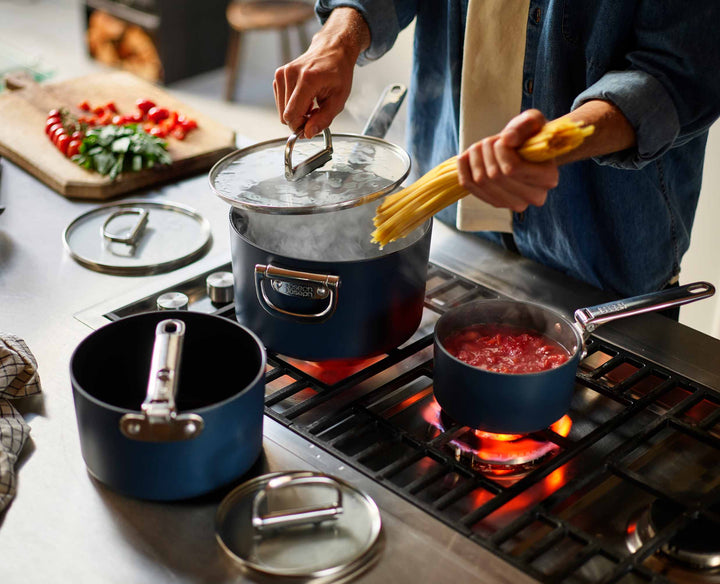 Stackable 3-Piece Non-stick Saucepan Set | Joseph Joseph UK