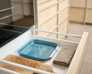 3-piece Nest™ Bake Non-Stick Medium Blue Baking Tray Set