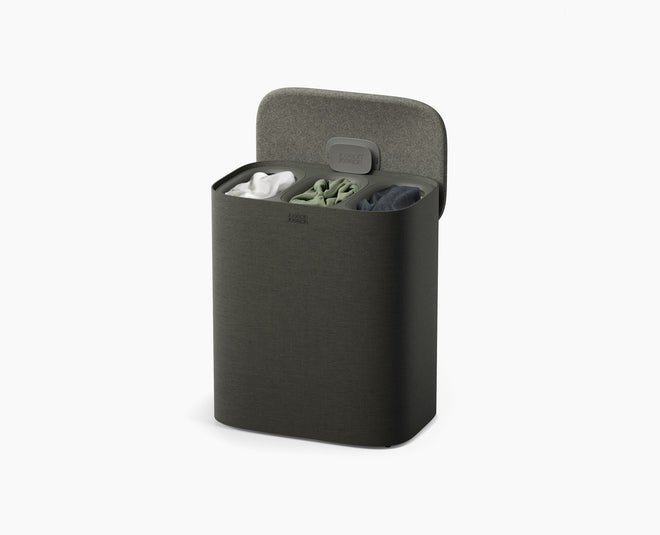 Tota 2 Trio 90L Dark Grey Laundry Separation Basket