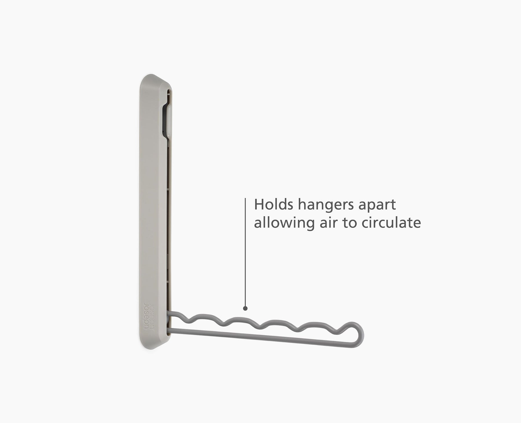 Wall-mounted Folding Clothes Rack Joseph Joseph UK - Main Image