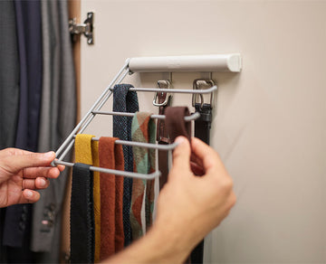 Folding Belt, Scarf & Tie Rack | Joseph Joseph UK