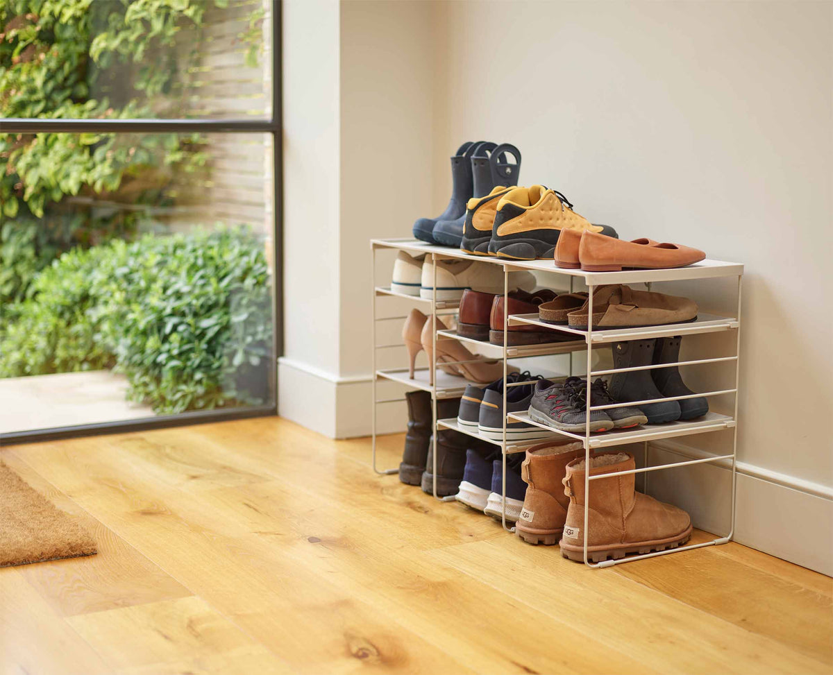 Adjustable Shoe Rack (Fits 12 Pairs) | Joseph Joseph UK