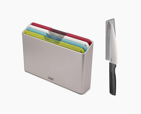 Folio™ Icon 4 piece Chopping Board Set Knife