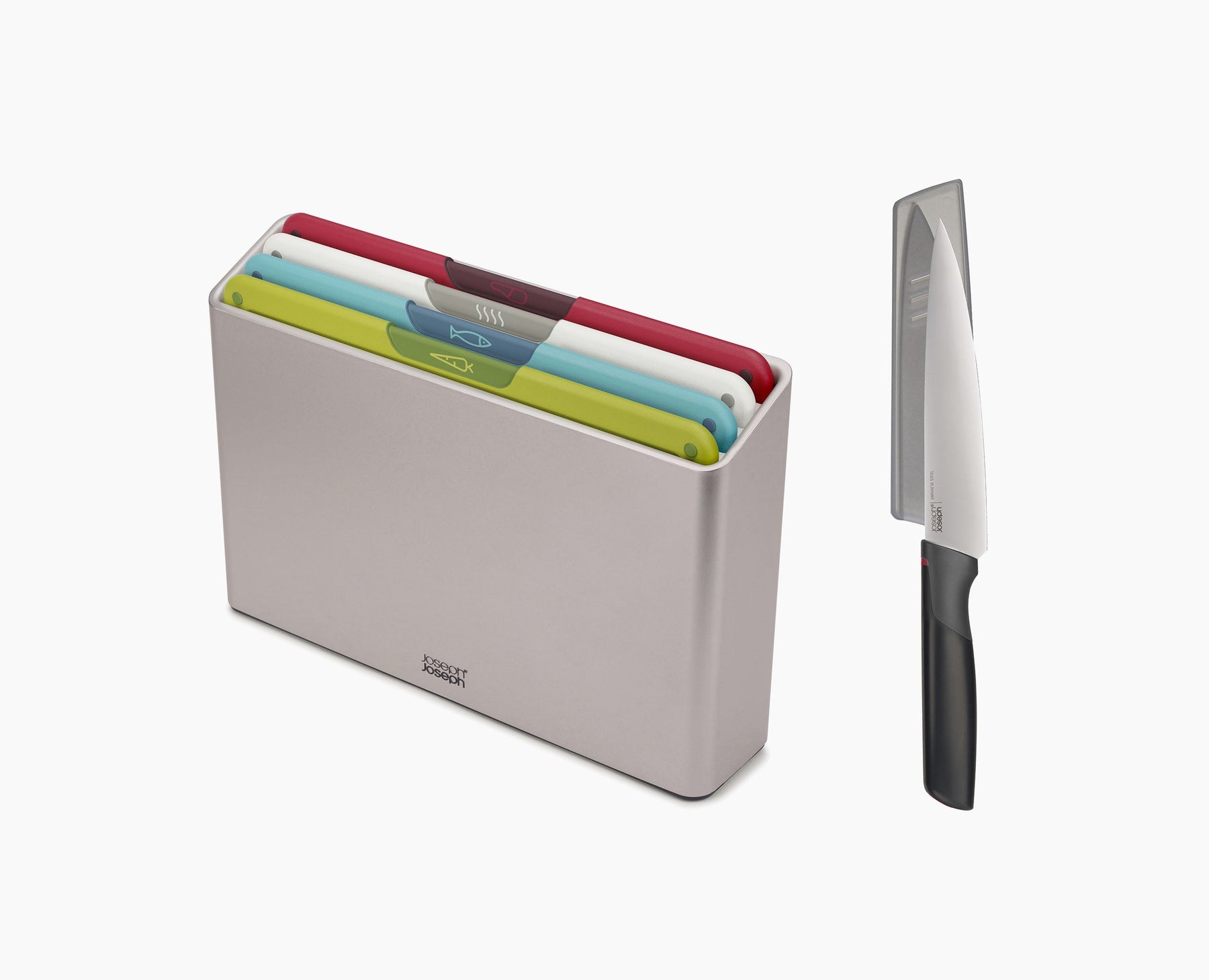 Folio Icon 4-piece Chopping Board Set with Chef’s knife
