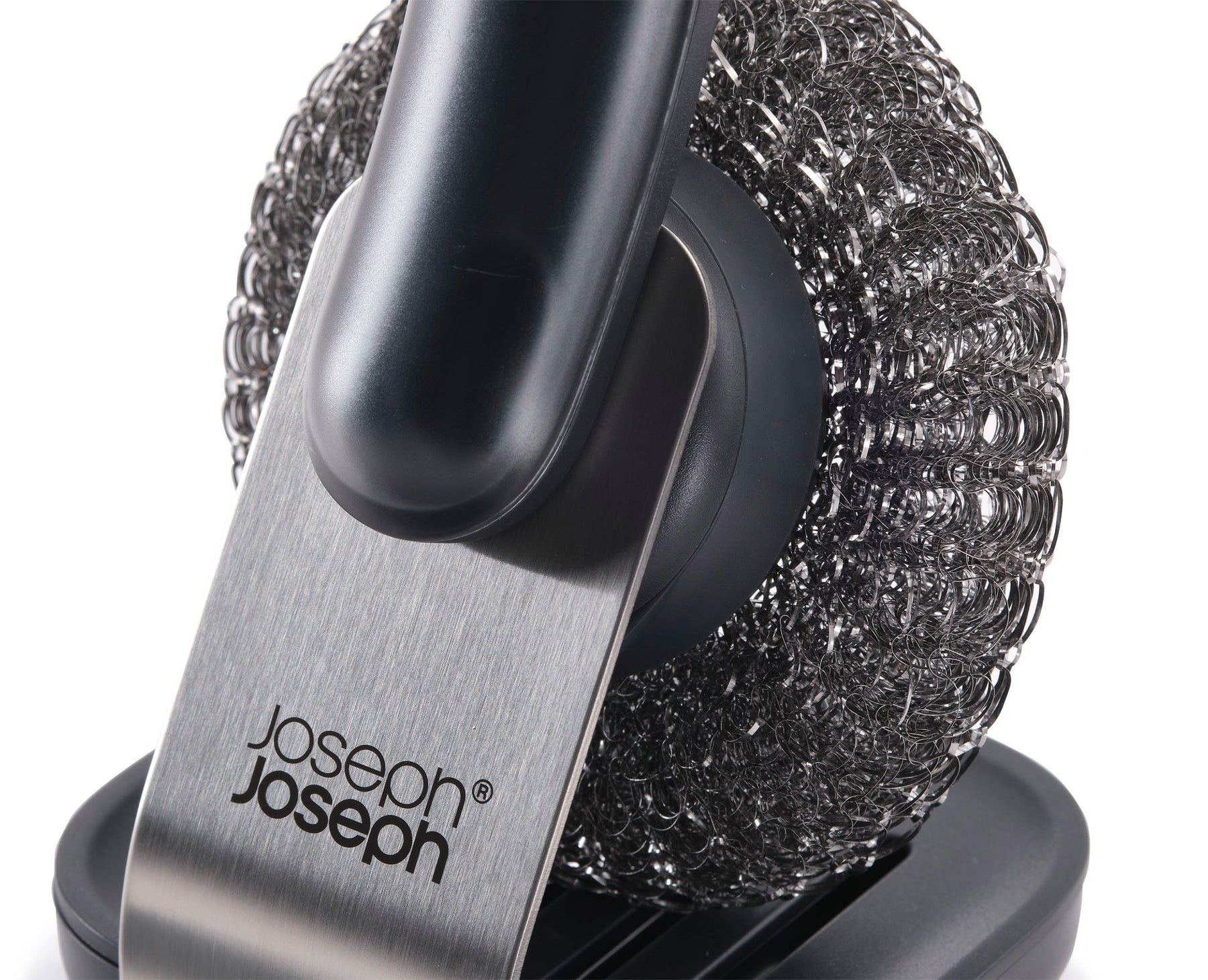 SinkTech™ Washing-Up Brush with Steel Stand &amp; Extra Heads