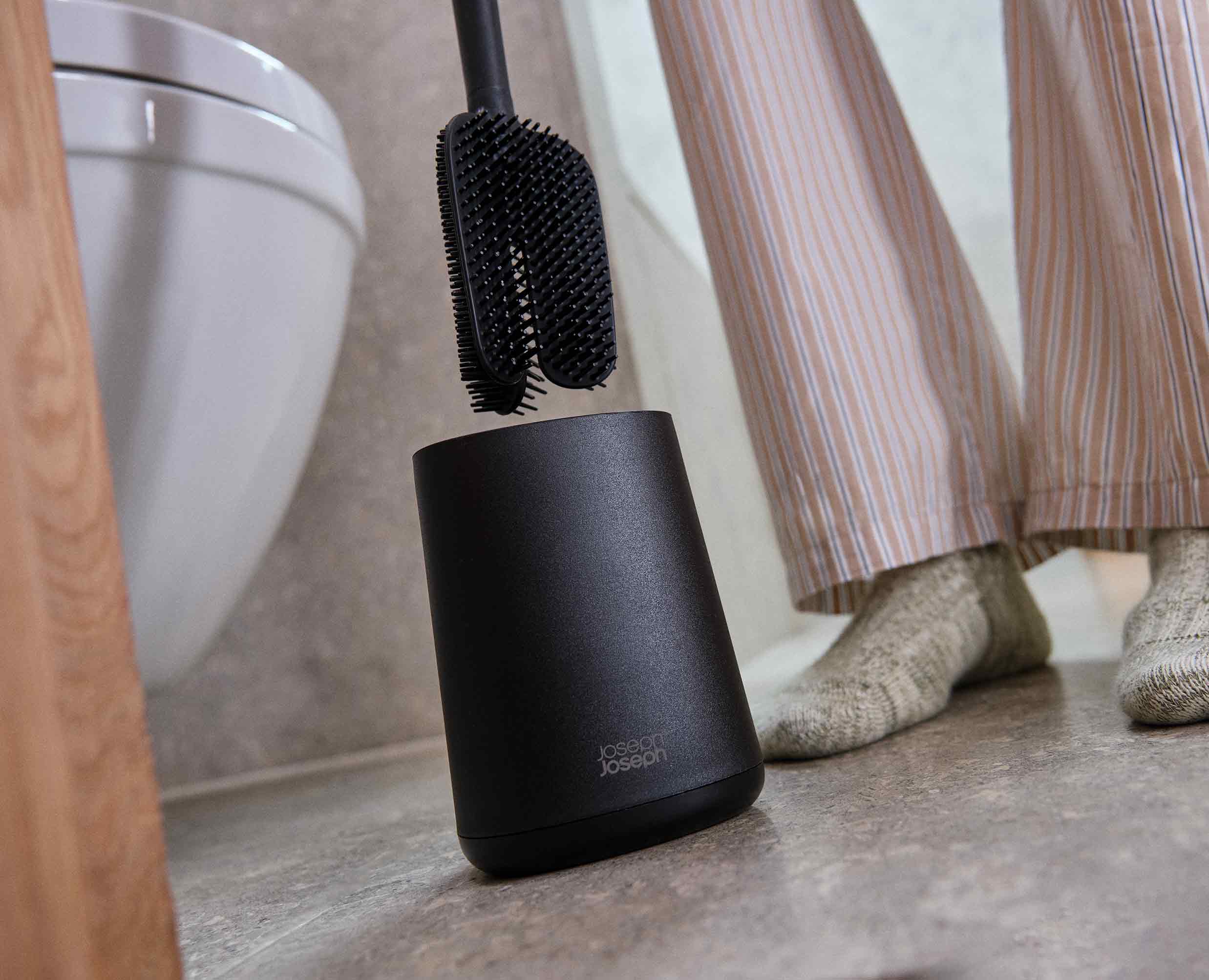 Flex 360™ Lite Compact Black Toilet Brush | Joseph Joseph UK
