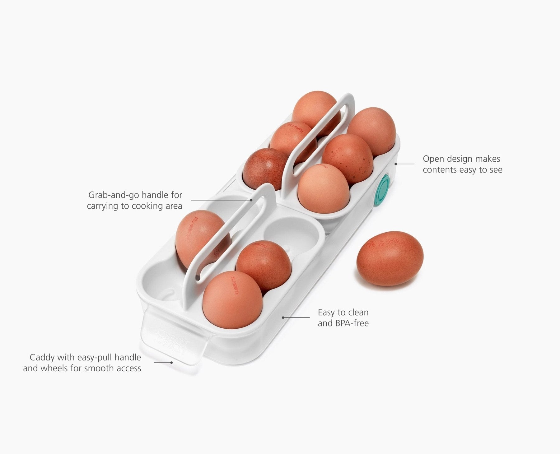 FridgeStore™ Egg Storage Caddy