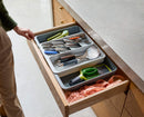 DrawerStore™ Expanding Tiered Cutlery, Utensil &amp; Gadget Organiser