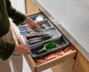 DrawerStore™ Expanding Tiered Cutlery, Utensil, Gadget &amp; Knife Organiser