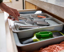 DrawerStore™ Expanding Tiered Cutlery, Utensil, Gadget &amp; Knife Organiser