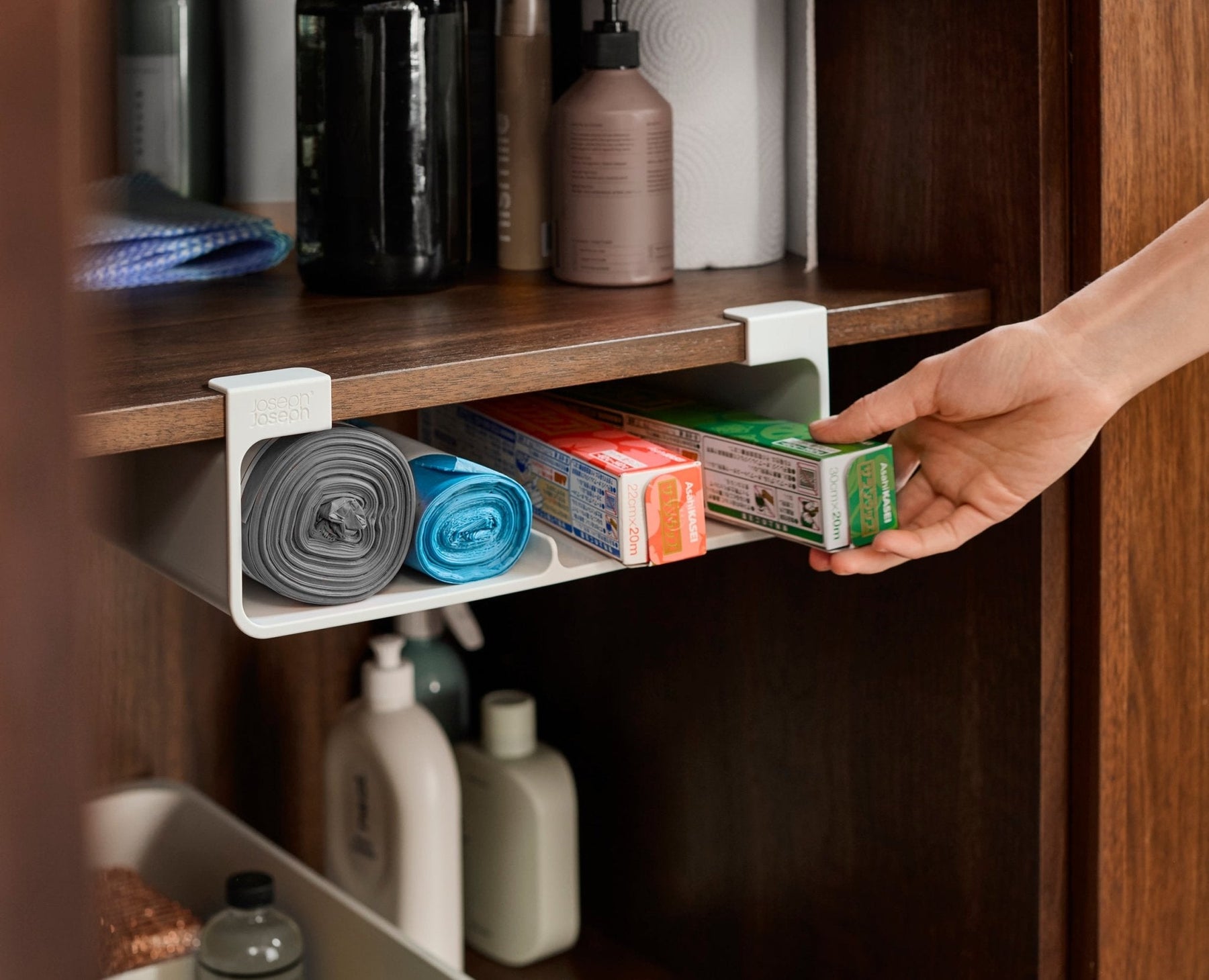 CupboardStore™ Large Film, Foil &amp; Bag Organiser