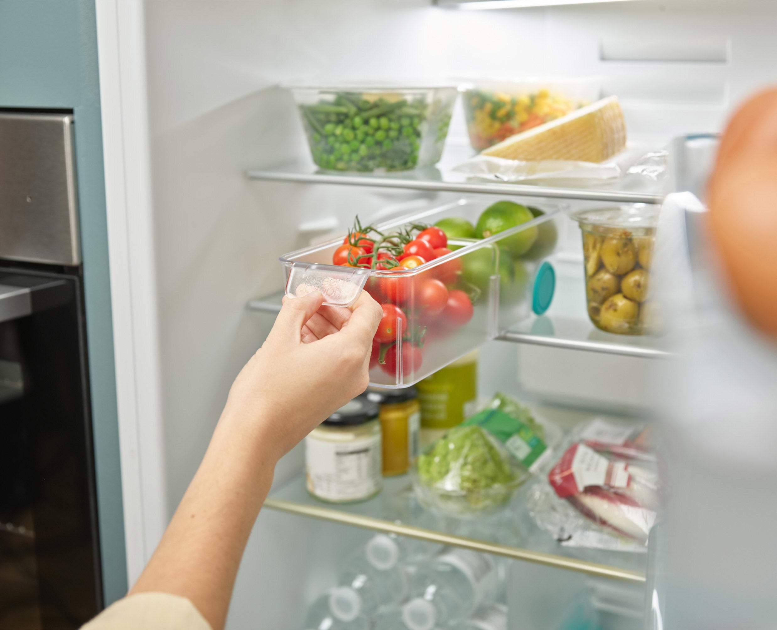 2-piece FridgeStore™ Clear Storage Bin Set