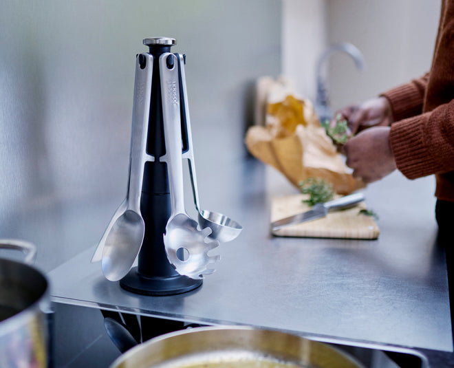 Elevate™ Excel 5-Piece Utensil Carousel Set