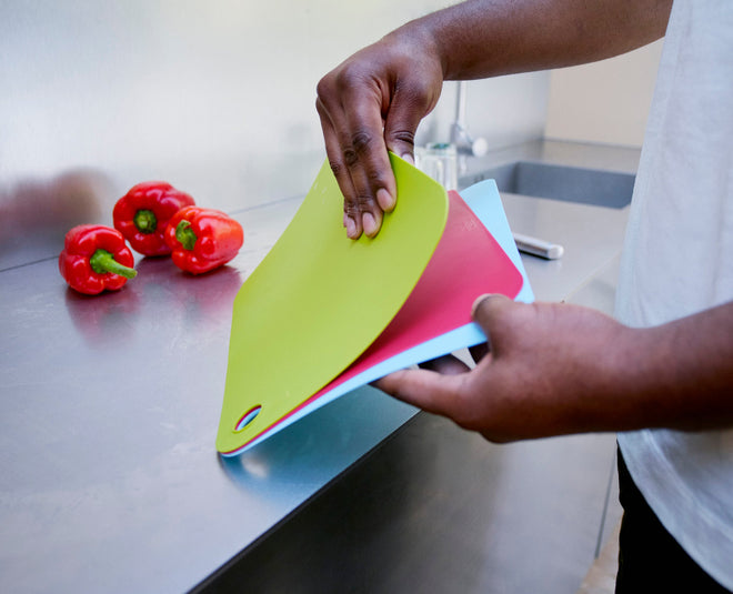Pop™ 6-piece Multicolour Chopping Mat Set