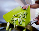 Chop2Pot™ Plus Green Folding Chopping Board