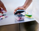 Multi-prep™ Compact Multicolour 4-piece Grater &amp; Slicer