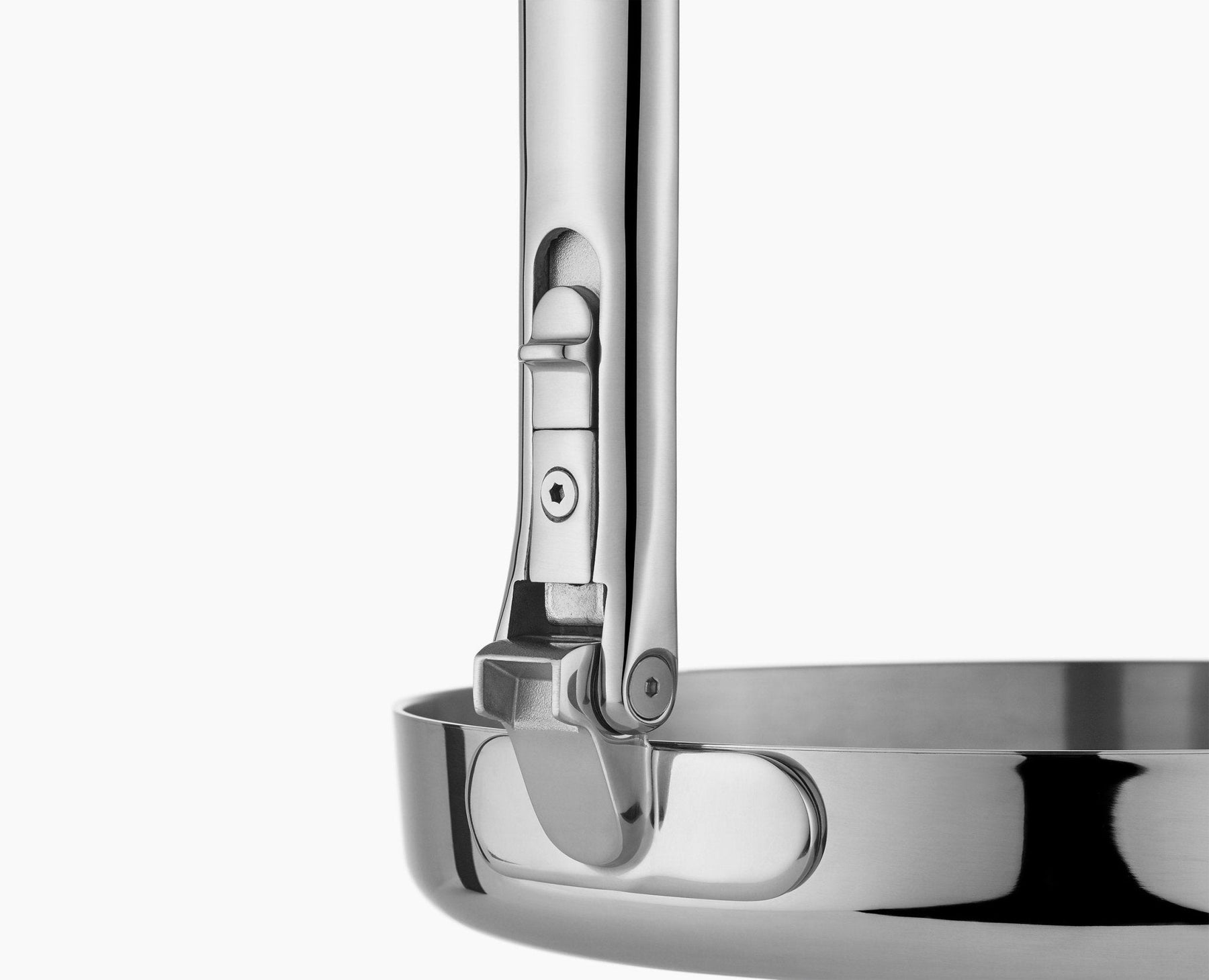 Space Steel Folding Handle 5-Piece Cookware Set