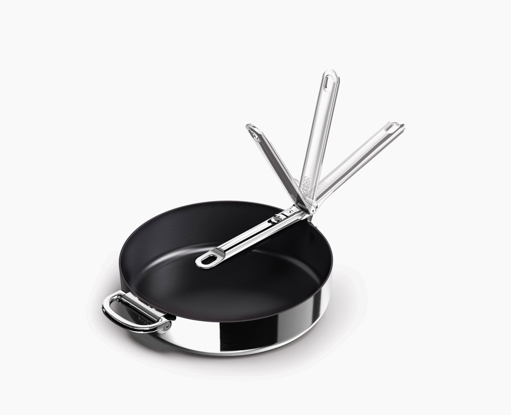 Space Steel Folding Handle Non-Stick 28cm Frying Pan