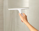 EasyStore™ Light Grey Shower Squeegee with Storage Hook - 2 pack