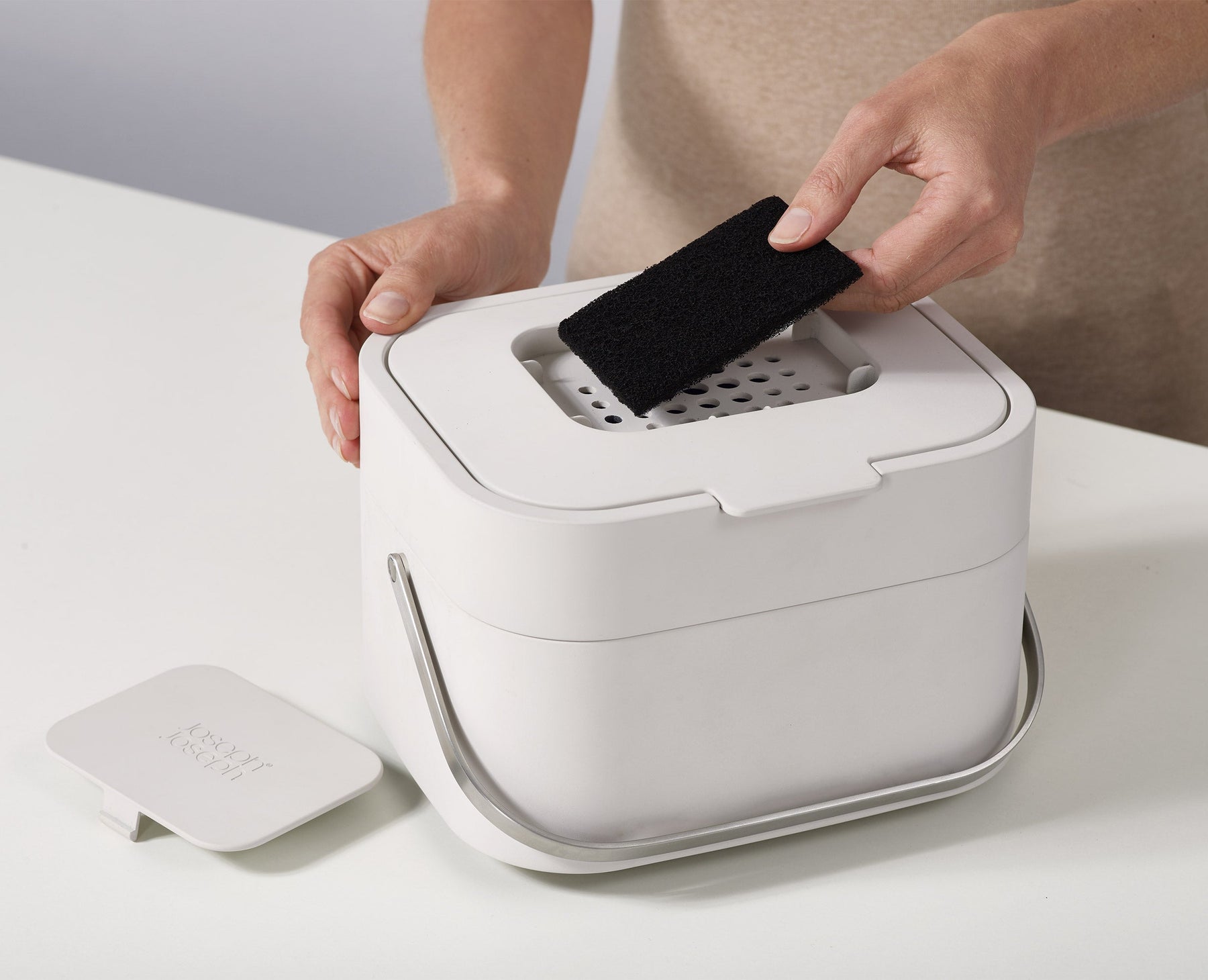 Stack 4L Stone Food Waste Caddy Starter Set