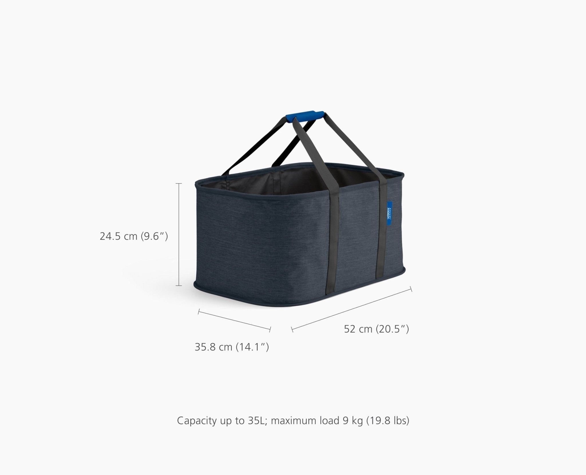 Black Washing Basket Set (90L & 35L) | Joseph Joseph UK