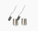 Flex™ Lite Pack of 2 Stainless-Steel Toilet Brushes