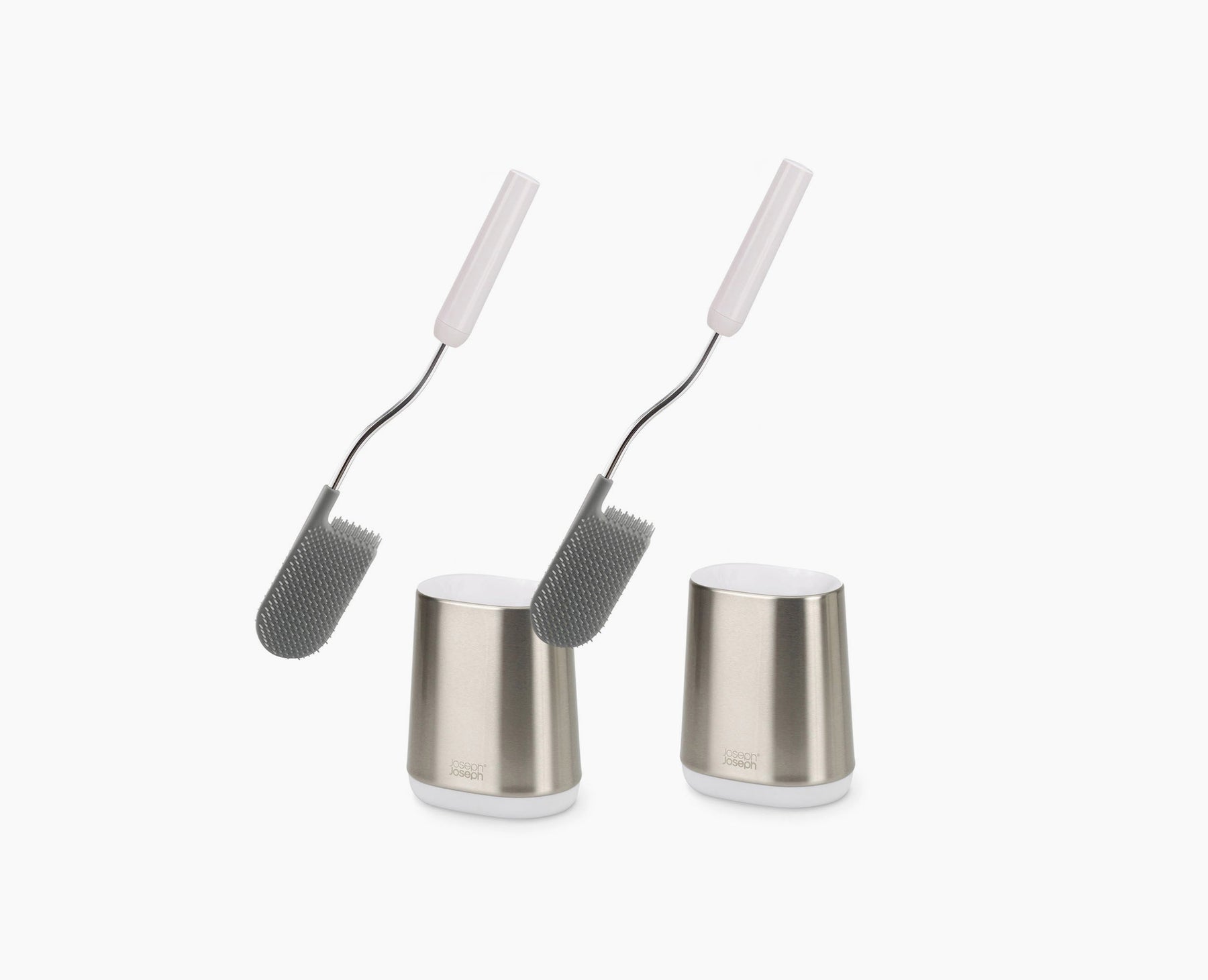 Flex™ Lite Pack of 2 Stainless-Steel Toilet Brushes