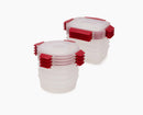 Nest™ Lock 8-Piece Red Container Set