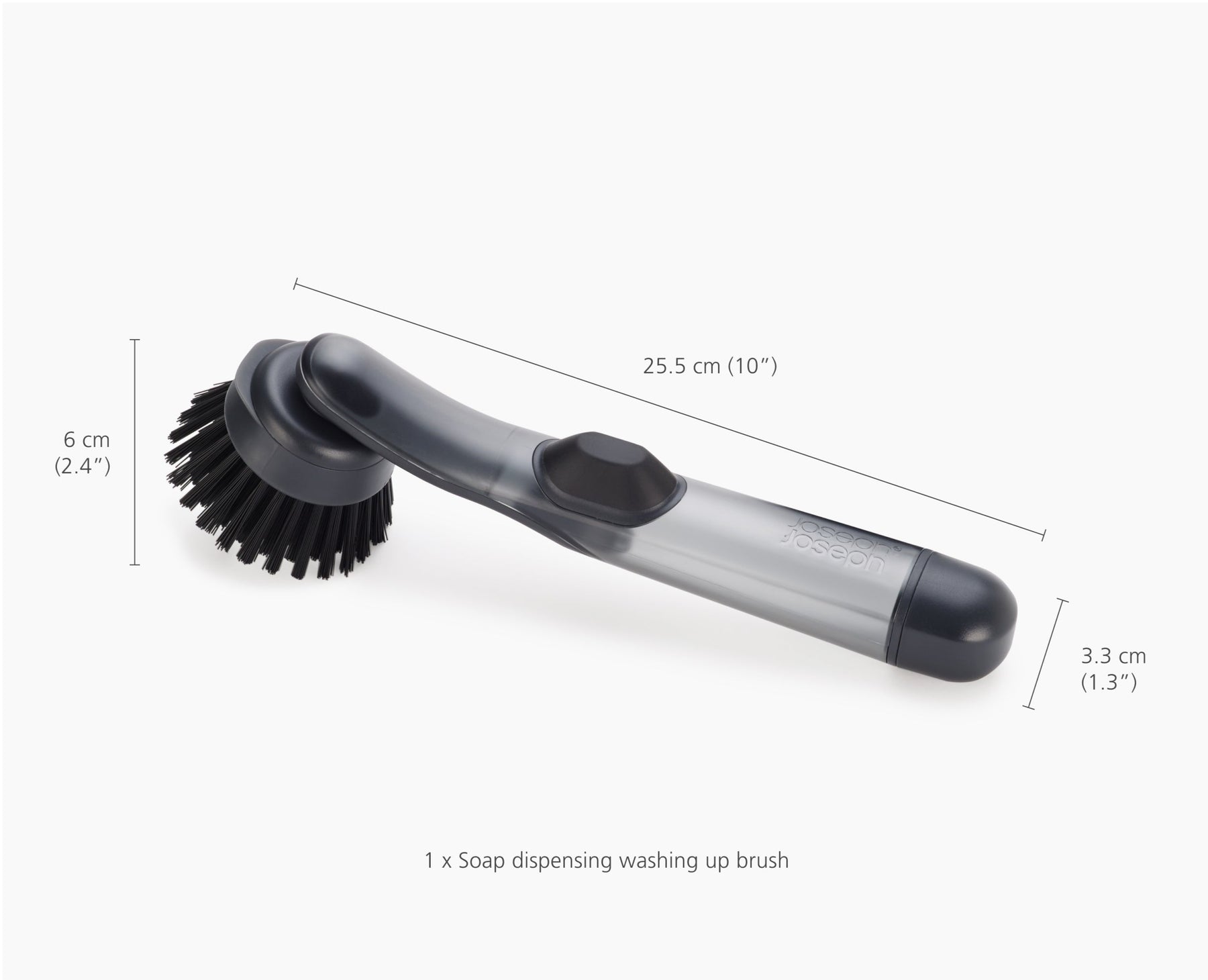 SinkTech™ Soap Dispensing Washing-Up Brush with Replacement Head &amp; Extra Heads