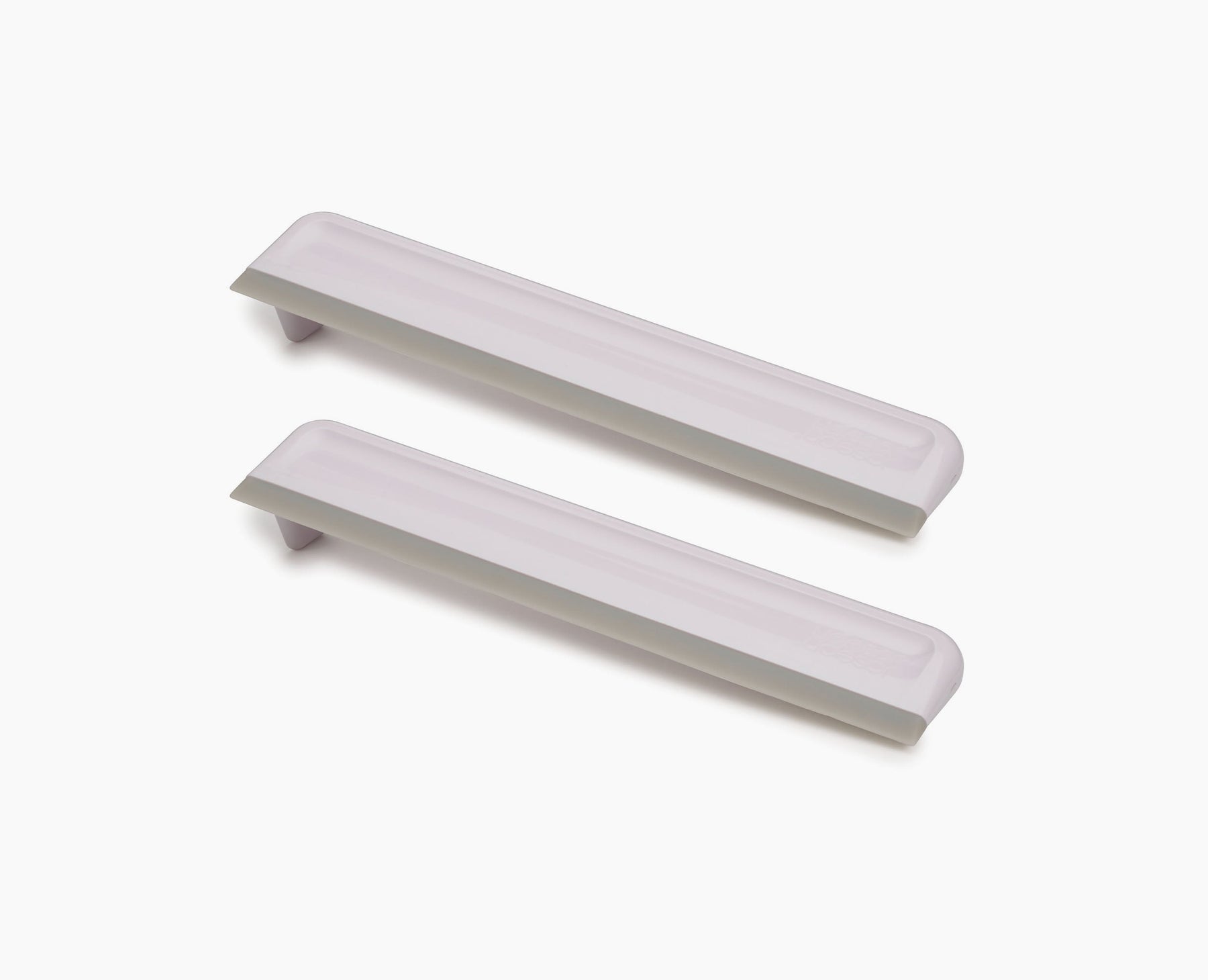 EasyStore™ Pack of 2 Light Grey Shower Squeegees