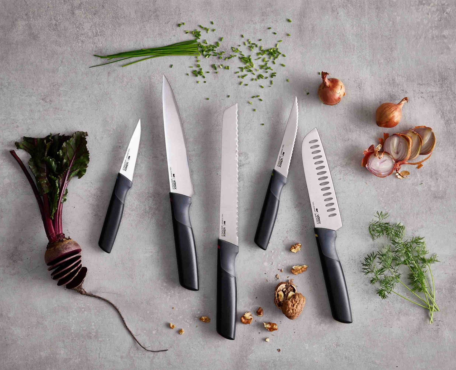 Elevate™ Carousel 5piece Knives Set Joseph Joseph