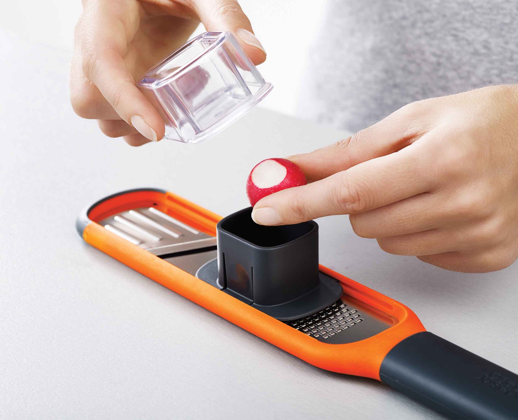 Handi-Grate 2-in-1 Mini Grater &amp; Slicer - 20048 - Image 7