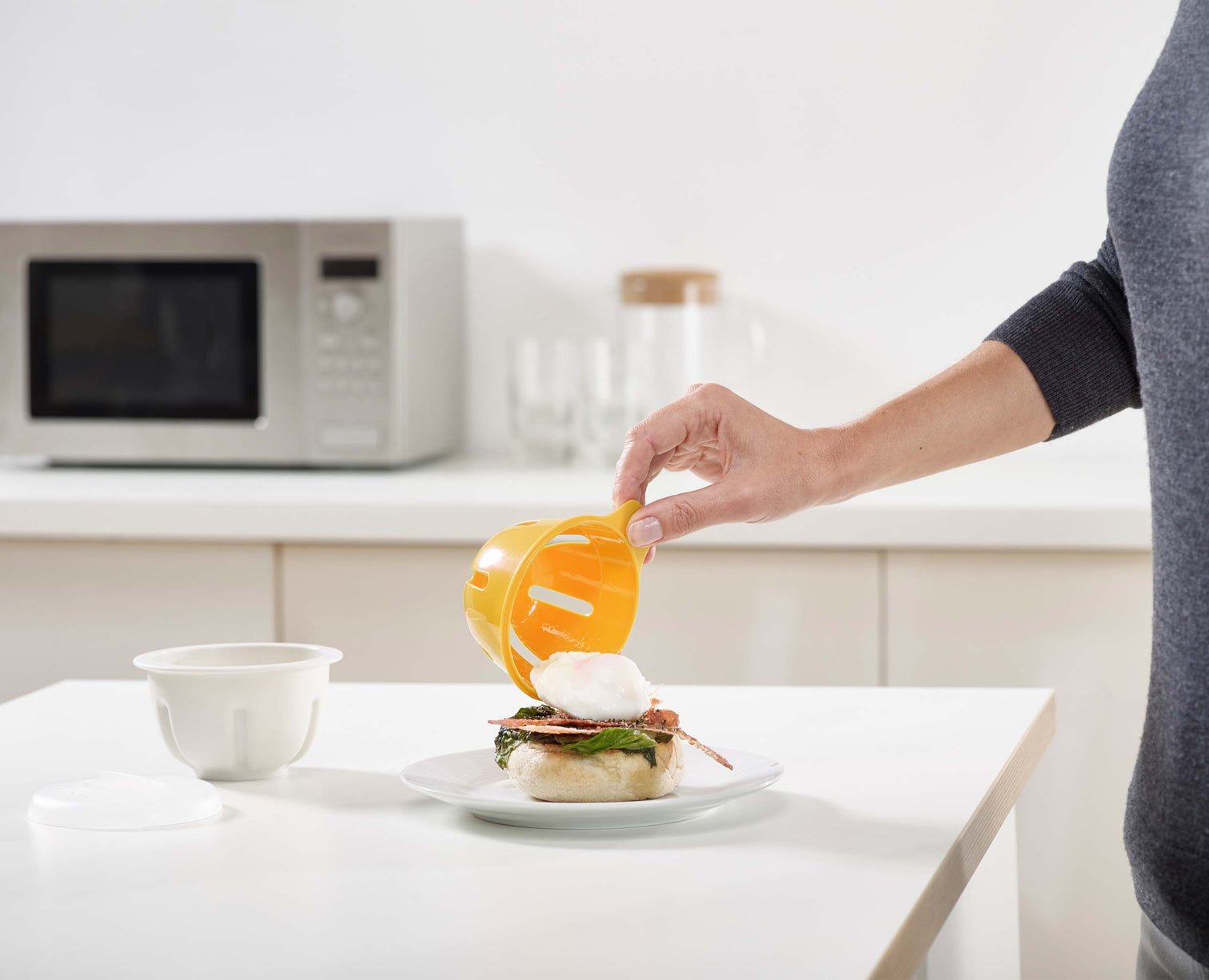 MPoach™ Microwave Egg Poacher Joseph Joseph