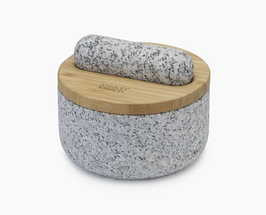 Dash™ Pestle &amp; Mortar with Bamboo Lid