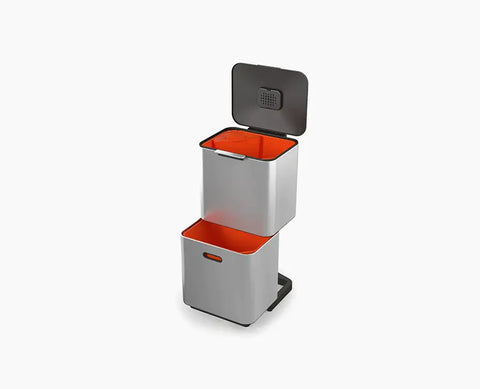 Totem Max Stainless steel Waste &amp Recycling Bin
