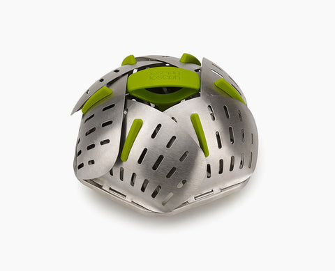 Bloom™ Stainless steel Folding Steamer Basket