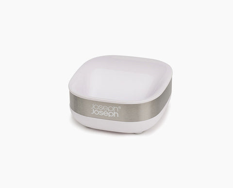 Joseph Joseph Slim Compact Stainless Steel Soap Dish