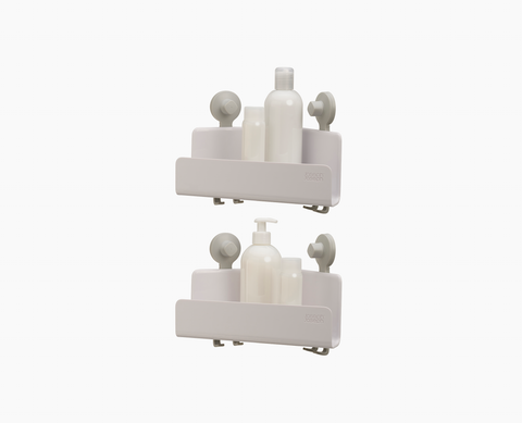 EasyStore™ 2 piece Corner Shower Shelf Set