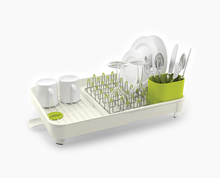 Extend™ Expandable Dish Drainer White Joseph Joseph