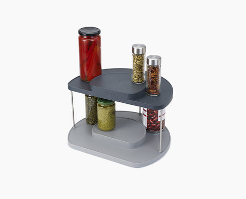 CupboardStore™ 2 tier Rotating Organiser