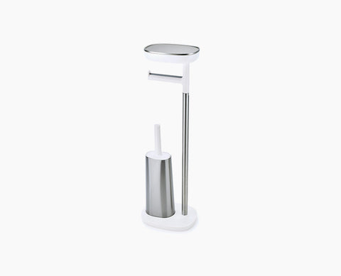 EasyStore™ Plus Stainless steel Toilet Roll Holder Toilet Brush